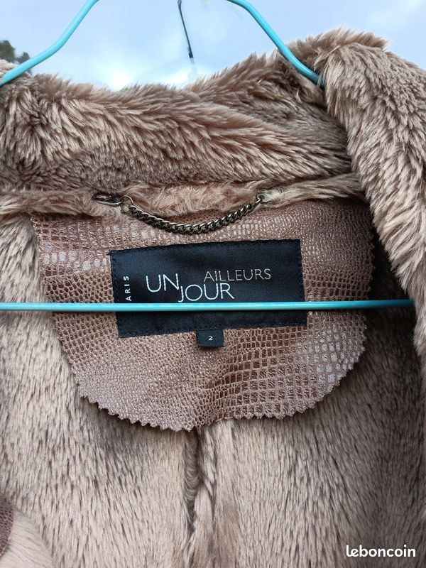 Manteau femme doublé fourrure (image 3)