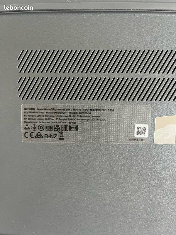 Lenovo IdeaPad Slim 3 15ABR8 (image 6)