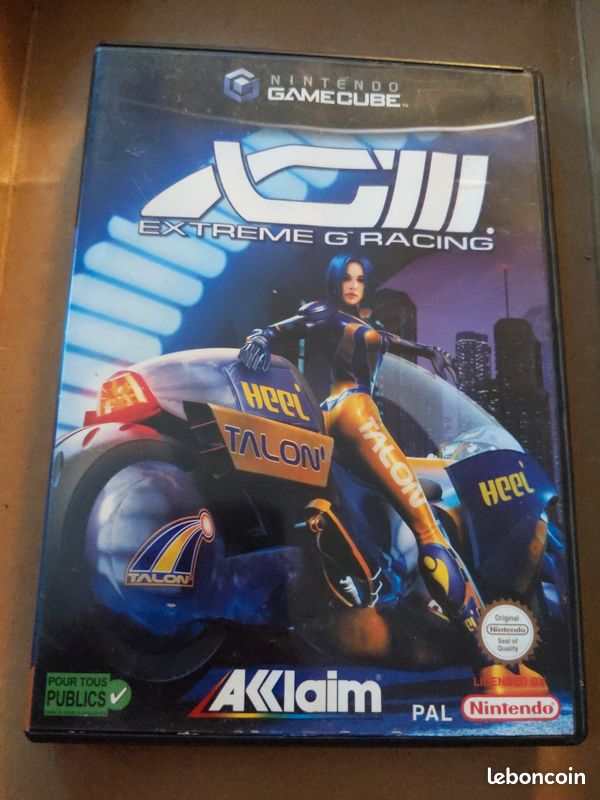 Jeu Nintendo GameCube XIII Extrême G Racing (image 1)