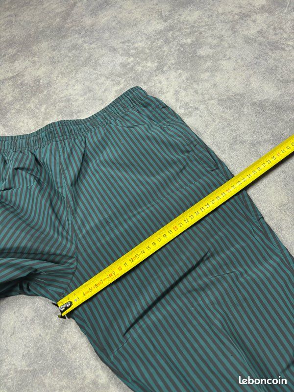 Jogging Lacoste sport vert/noir coupe large logo brodé - XS (image 16)