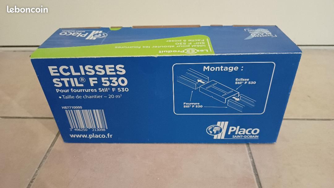34 Eclisses raccord F530 pour plafond placo (image 3)