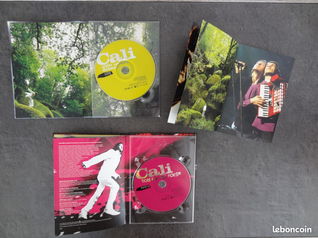 CALI lot de 6 DVD et 3 CD et livre et livret poster et cartes (image 4)