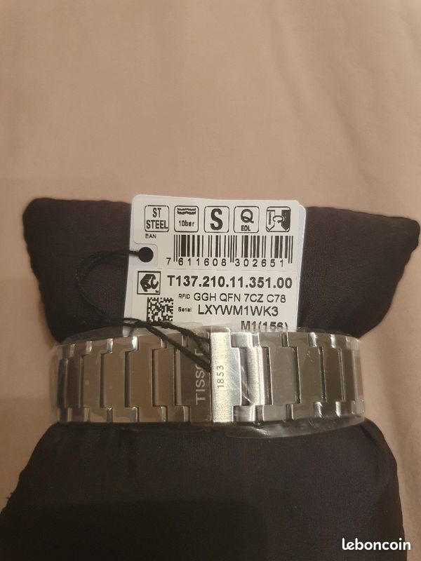 TISSOT PRX Montre Bleu-gris (image 5)