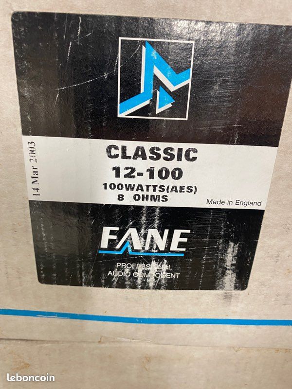 Haut parleur Fane Classic 12-100 (image 1)