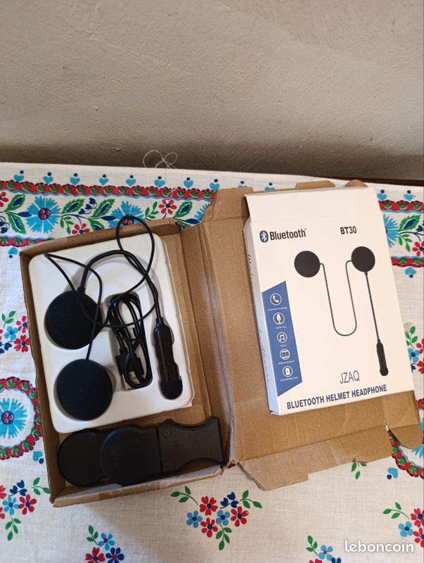 Casque modulaire bluetooth moto neuf (image 1)