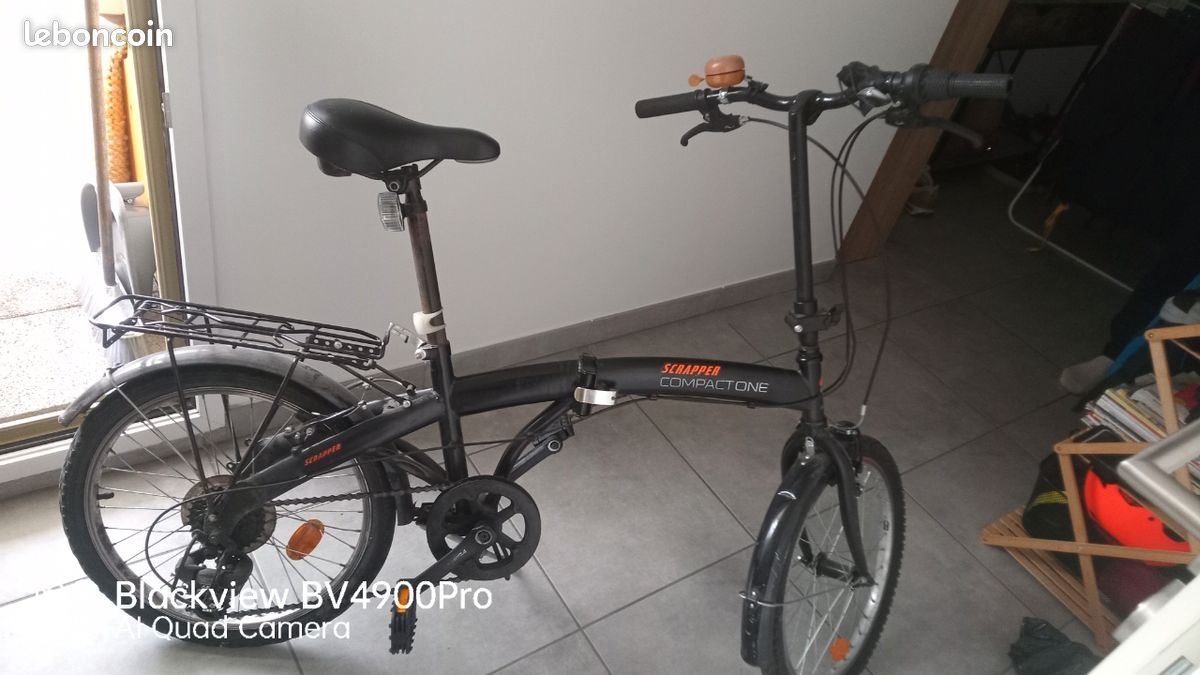 Bicycle Velo Pliant Scrapper Compact One Vélo Pliable Scrapper