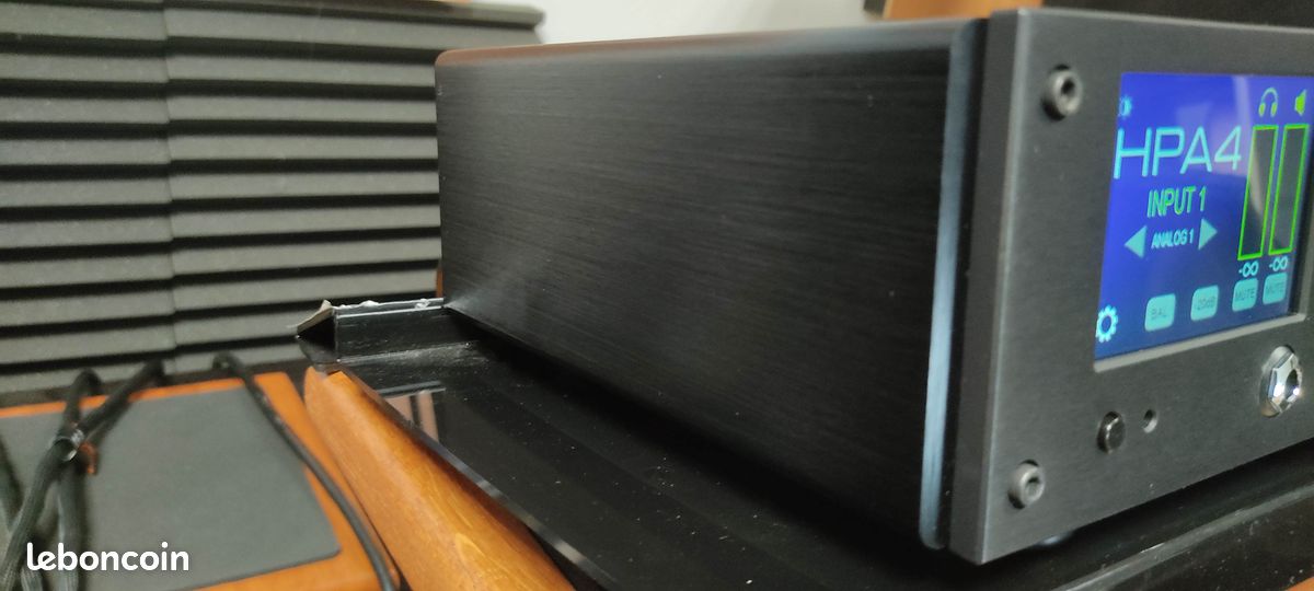 Benchmark HPA4 BLack pre-ampli ligne et casque (comme neuf 