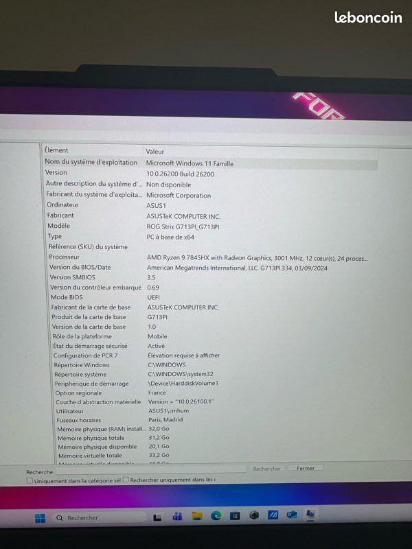 ASUS ROG Strix G713PI Laptop (image 7)