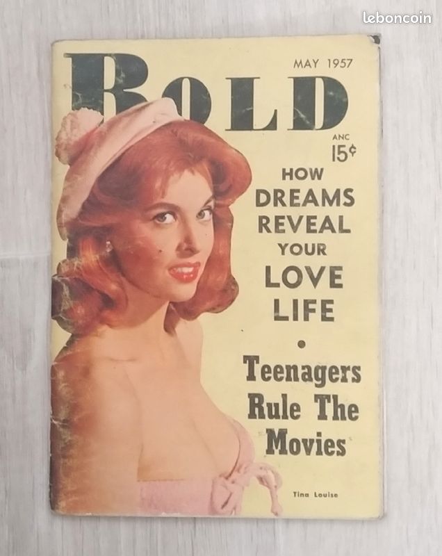 Magazine américain pour homme BOLD -May 1957 (image 1)