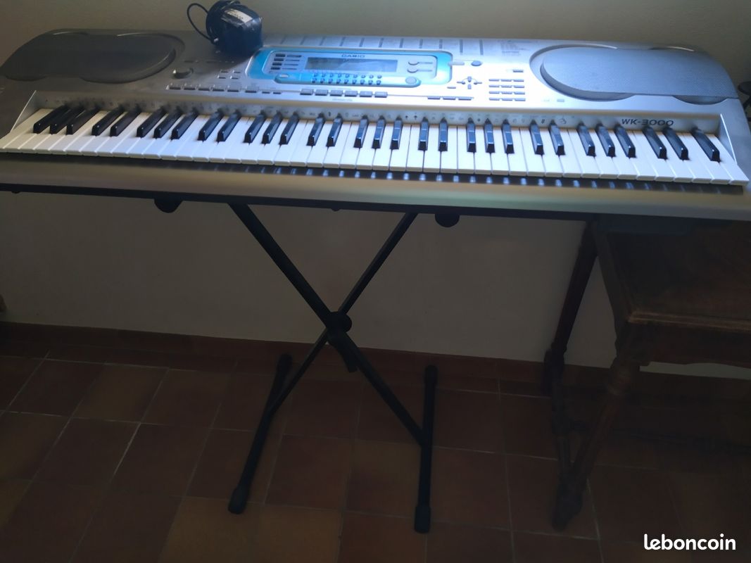 Clavier Piano avec pied synthé (image 1)