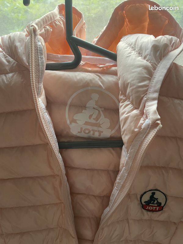Doudoune sans manches jott rose pâle – neuve avec étiquette (image 4)