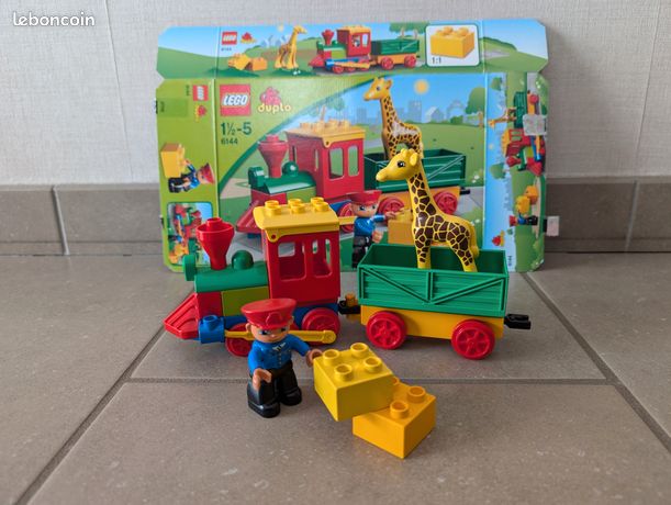 Lego Duplo Train Lego 6144 Lego Duplo Train Du Zoo Référence 6144