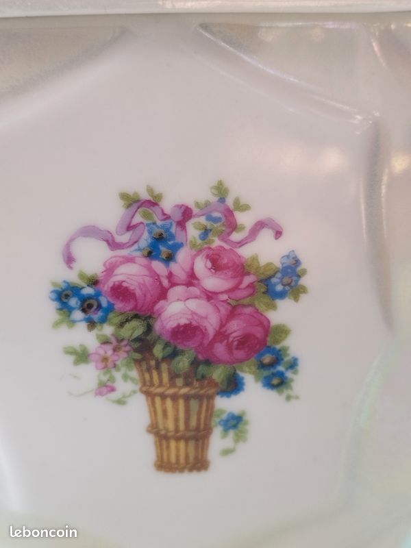 Pot à sucre ancien en céramique (image 9)
