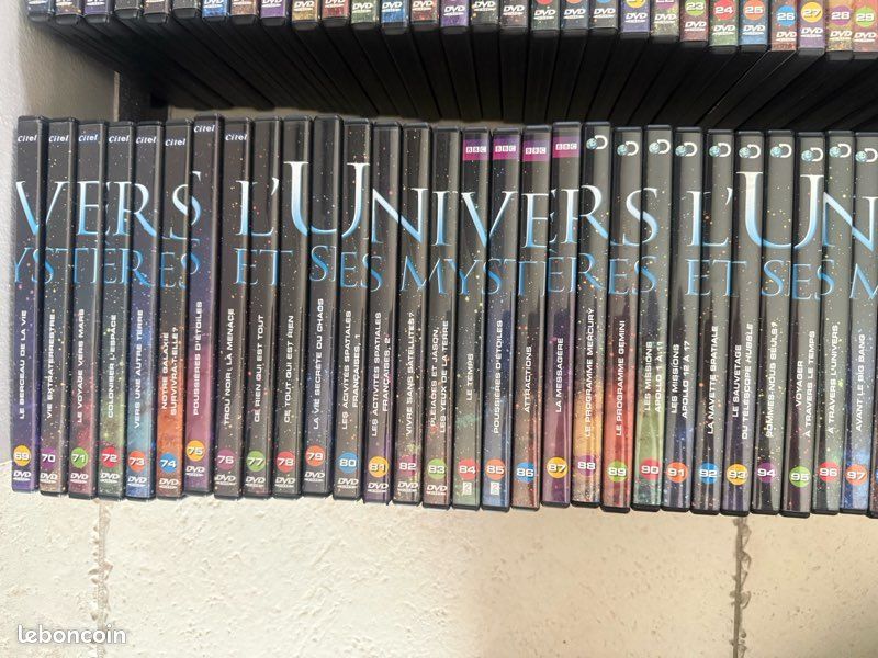 Collection complète l’univers et ses mystères 123 dvd (image 5)