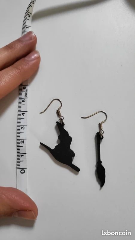 Boucles d'oreilles sorcière (image 2)