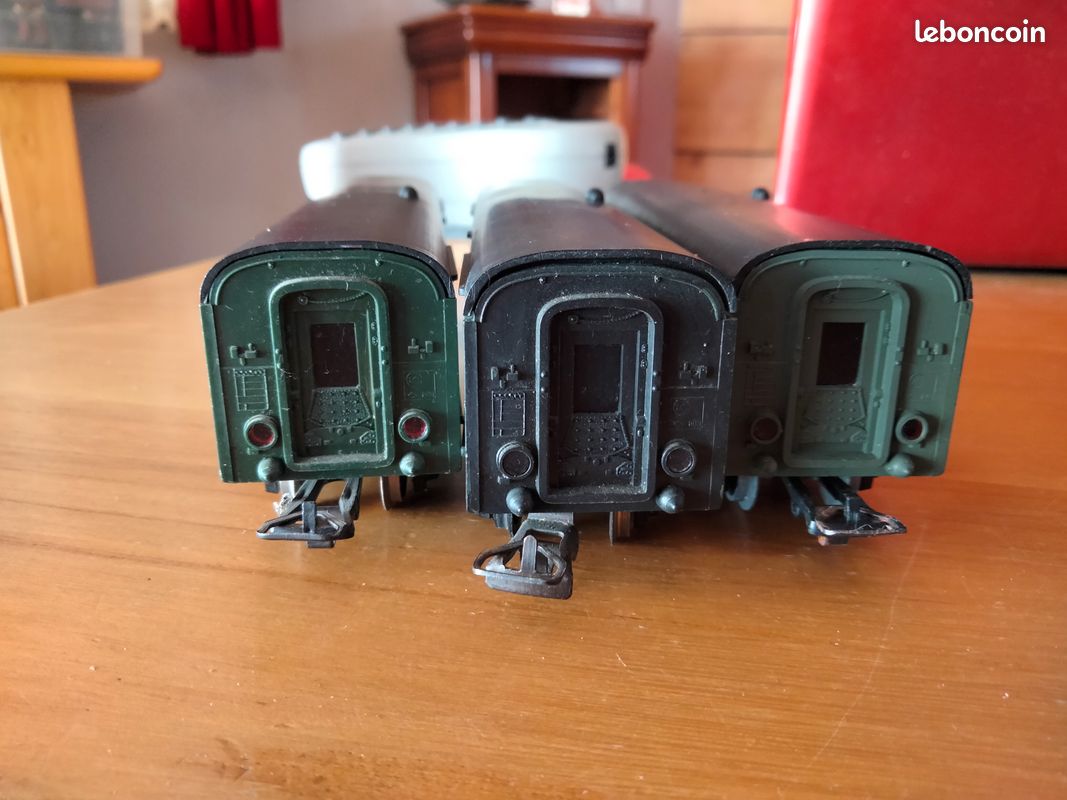 Boîte De Train Jouef Fourgon à Bagages Réf 5420 HO SNCF Vintage époque 3