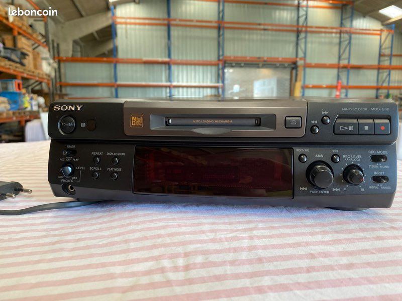Sony mds-s38 mini disc minidisc (image 1)
