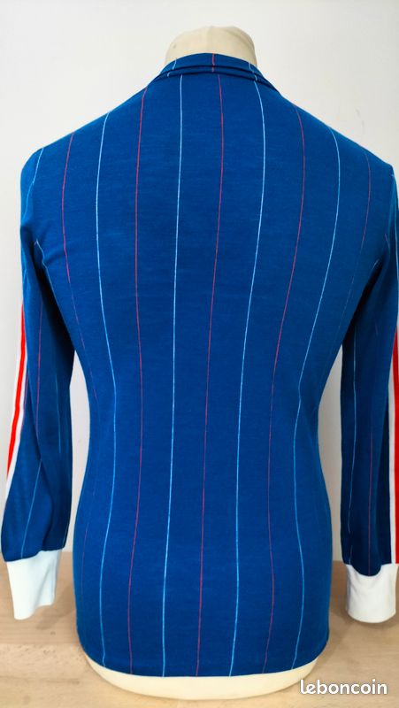 Maillot De Foot France 1982 Rétro - Taille L, Bleu, Neuf Sans Emballage - Homme