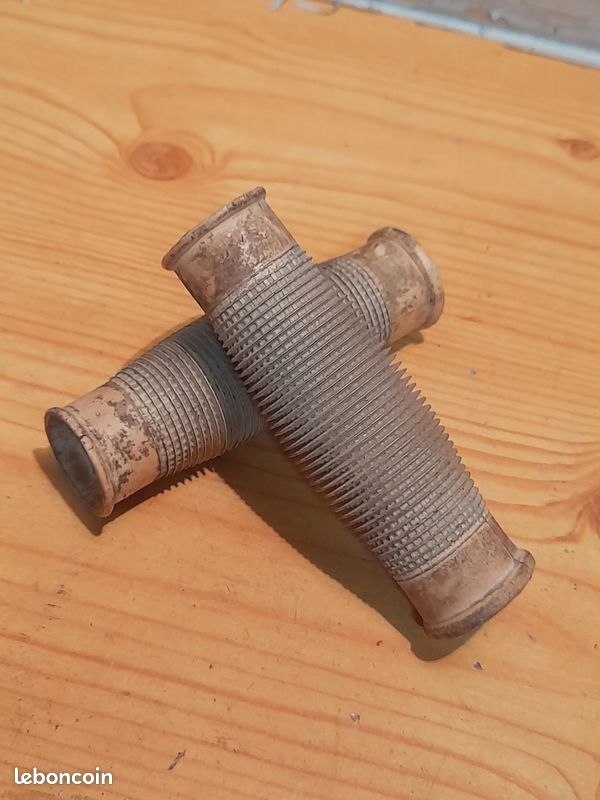 Poignées de vélo plastique Sufficit bleues - Équipements vélos