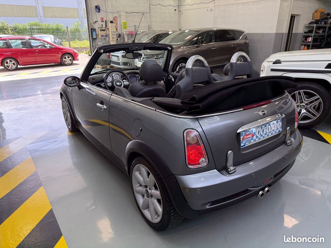 Mini Mini R52 CABRIOLET 1.6 - KOMPRESSOR COOPER S 170ch MOTEUR BMW GARANTIE (image 5)