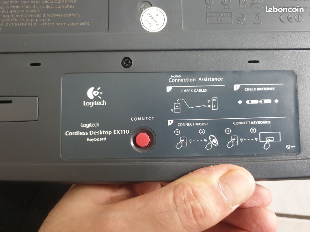 Clavier PC sans fil Logitech Accessoires informatique