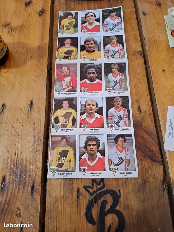Figurine Stickers Platini – Giornalino 1985 #114 – Collection Foot Vintage