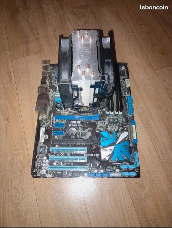 Carte mère ASUS P7P55D + Ventilad cooler master + Barrette Mémoire RAM DDR3 Corsair XMS3 2x4 (8gb) (image 4)