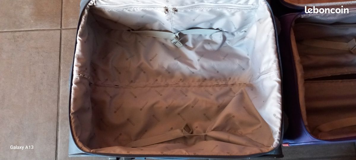 Lot de 2 valises Delsey tissu (image 7)