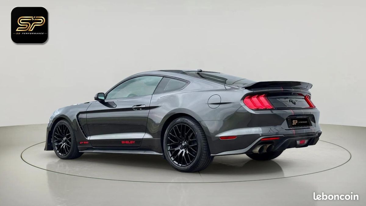 FORD Mustang GT 5.0 V8 Premium * GT500 Optique * Brembo * Sièges Ventilés * CarPlay (image 4)