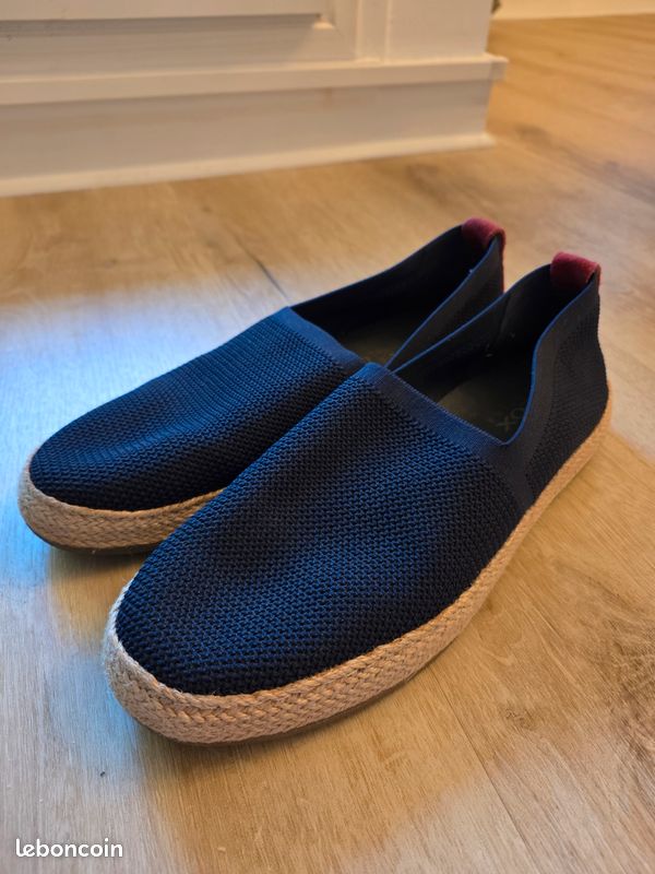 Espadrilles pour hommes bleu marine Geox (image 1)