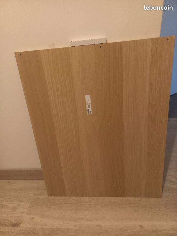 Tablette Komplement neuve chêne blanchi 75x58 pour armoire Ikea (image 1)