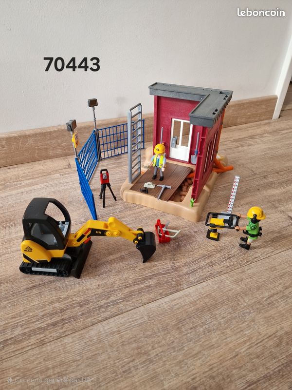 Playmobil 70441 chantier Jeux Jouets