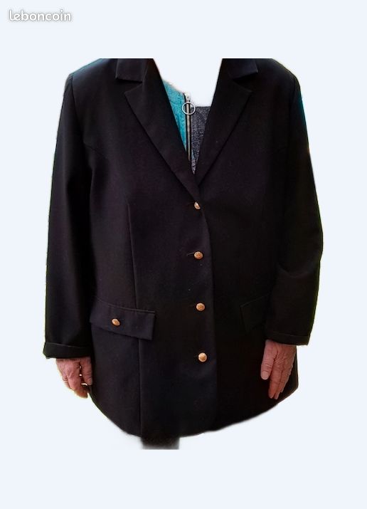 Veste noire 3XL (image 1)