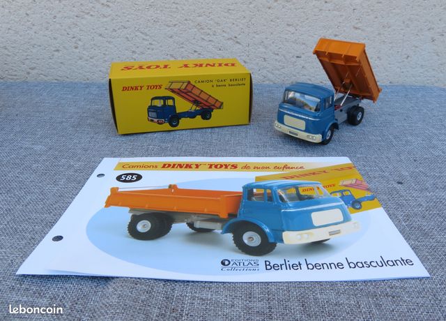 JOUET MONT BLANC Camion Benne Basculante Berliet Glr Ref 212 Avec Sa Boite EUR 190,00 - FR