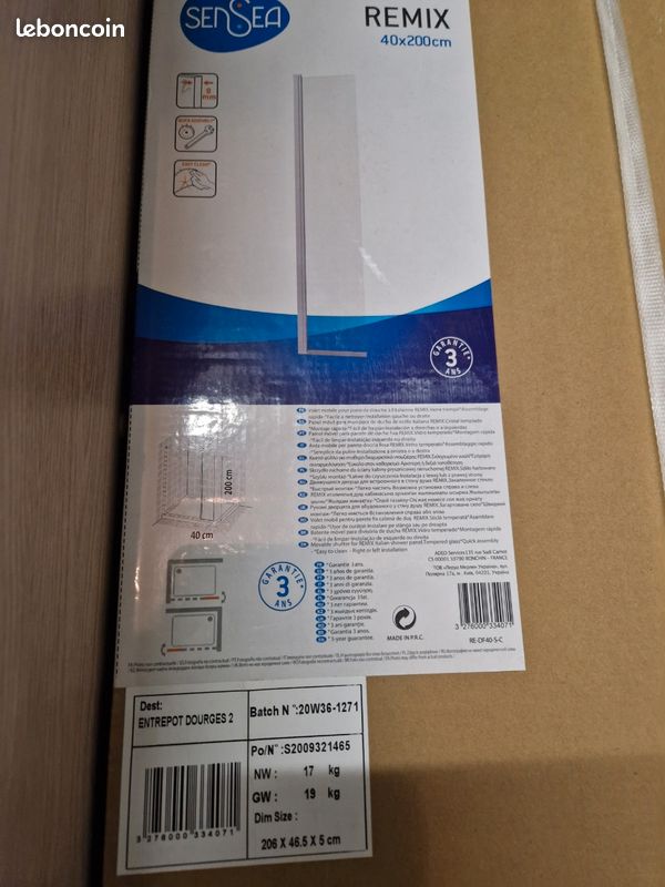Déflecteur de douche (image 2)