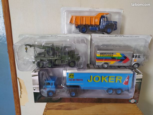 Camion Berliet Porte-engin Désirier Zucconi – Modèle Réduit Altaya