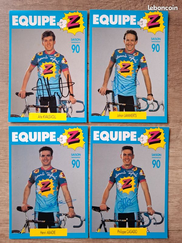 Cyclisme - Henry RINKLIN dédicace