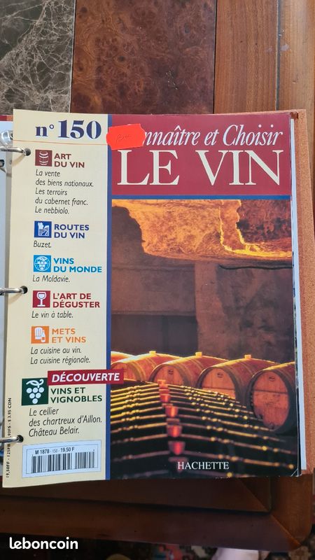 Collection Connaître et Choisir le Vin Hachette 190 fascicules (image 10)