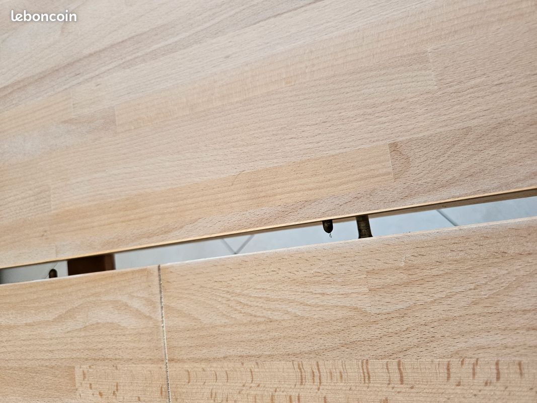 Table en pin massif avec alonge 203 cm x 100 cm (image 16)