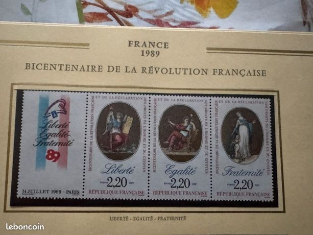 FRANCE BLOC FEUILLET BF12 - 1990 - Bicentenaire de la révolution Neuf
