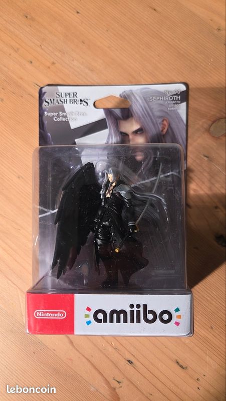 🎮 Amiibo Sephiroth n°90 – Super Smash Bros 🔥 NEUF SOUS BLISTER (image 5)