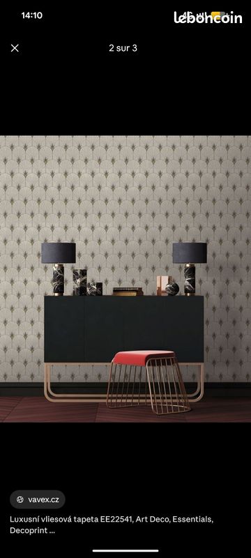 Rouleau de papier peint neufs ECODECO ESSENTIALS (image 7)