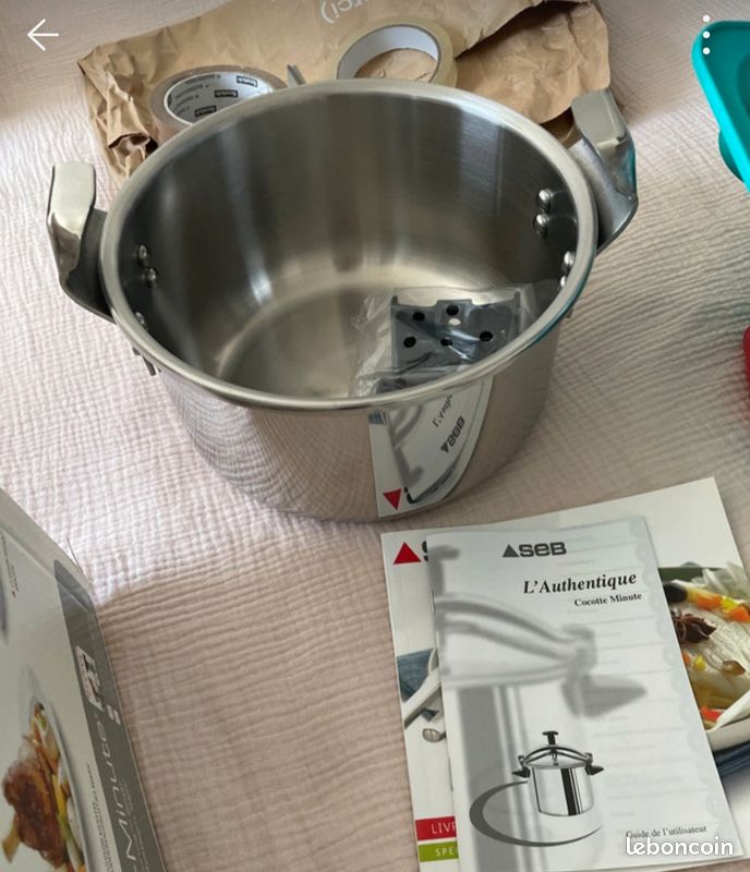 cocotte minute seb en alu 4,5 litres