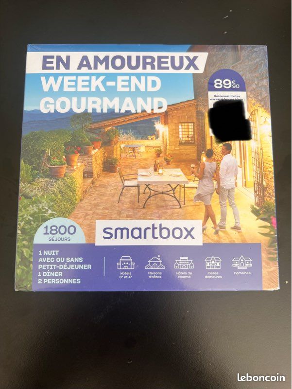 Wonderbox - Coffret cadeau séjour - 3 JOURS CHÂTEAUX ET BELLES DEMEURES - 3000 séjours de