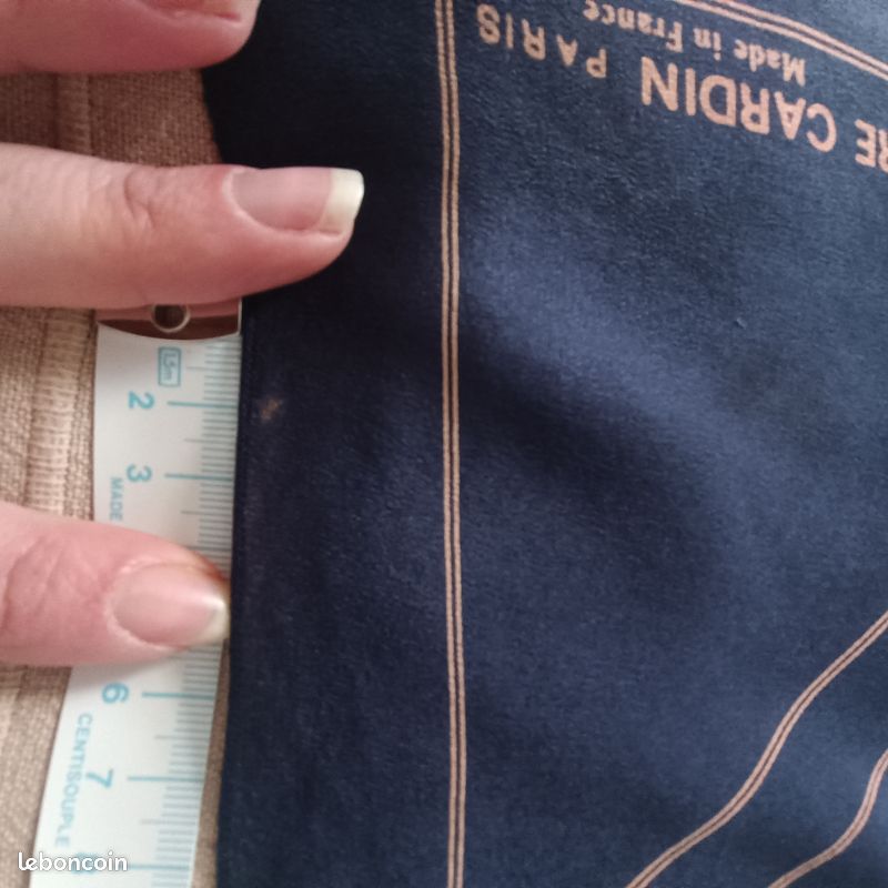 Carré Foulard Pierre Cardin Vintage (image 4)