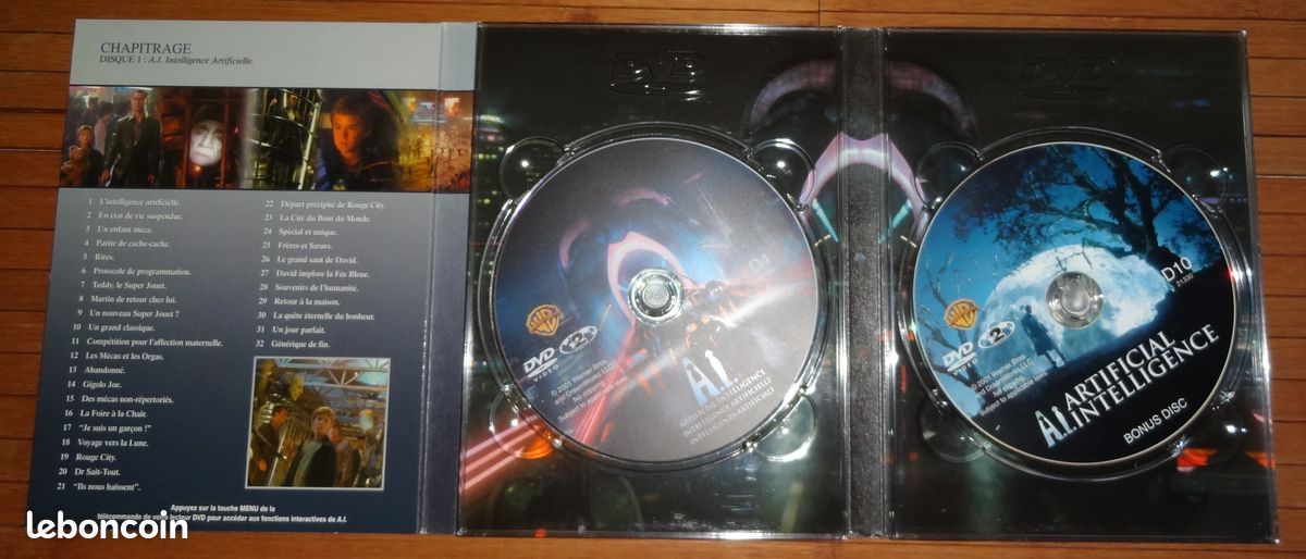 DVD collector AI (Intelligence artificielle) de Steven Spielberg (image 4)