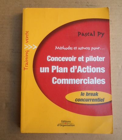 Livre ancien concevoir et piloter des plans d’action commerciales, 2005