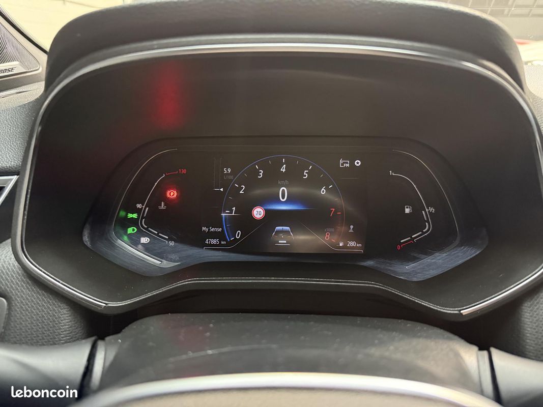 RENAULT CLIO 5 INTENS EDITION ONE 1.0l 100CH CAMERA 360 SIEGES ET VOLANT CHAUFFANTS CARPLAY BOSE GTIE 12 MOIS (image 33)