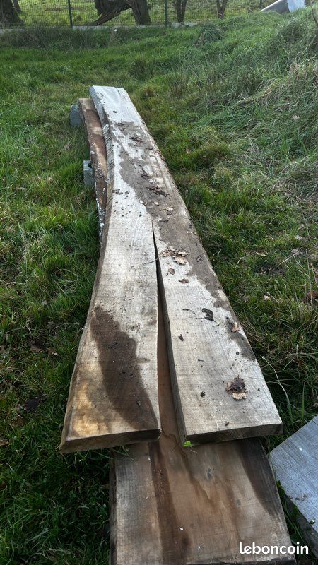 Plateau bois, 5 cm d’épaisseur 4 m de long (image 2)