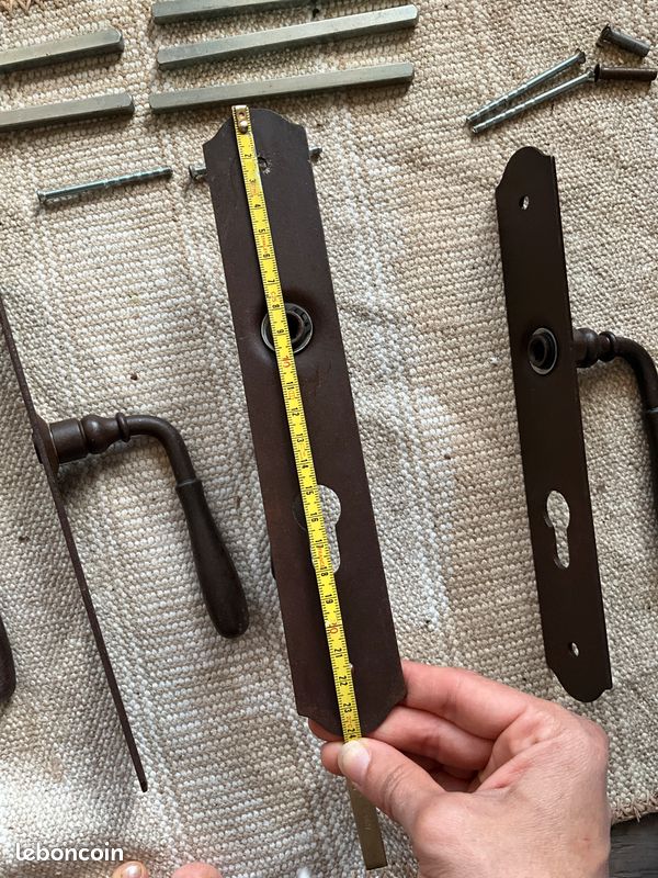 Poignée de porte Luberon en fer brionne (image 8)